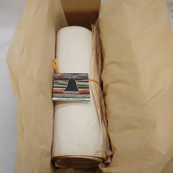 25 Tea Stained 11"x17" Dyed Papers, Hand Dyed Papers, Junk Journal Supply - Picture 9 of 10